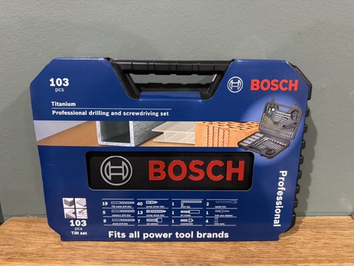 Bosch 103 piece - piece, titanium